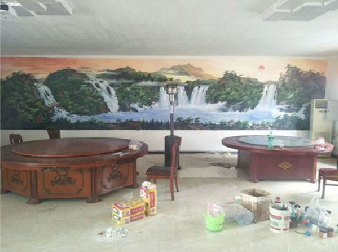 从江墙绘-写实风景