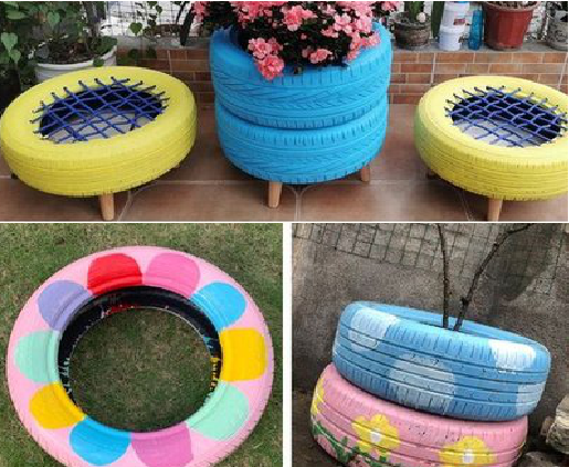 从江墙体彩绘-变废为宝