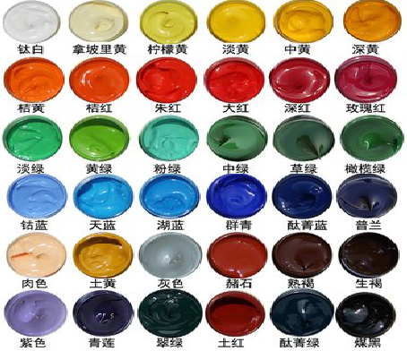 从江墙绘颜色的选择有讲究。