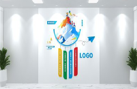 从江公司企业形象墙的工艺材料有哪些?